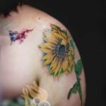 Tattoo da Flor Girassol