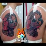 tatuagem catrina autoral