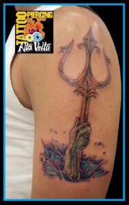 Tattoo Tridente Posêidon