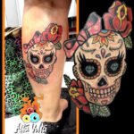 caveira mexicana tattoo